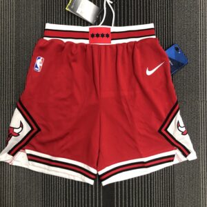 Chicago BullsBasketball Shorts Red18-19