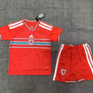 Wales 2026 World Cup Home Kids Suit