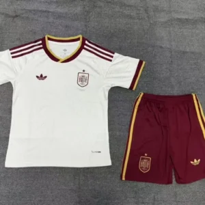 Spain 2026 World Cup Away Kids Suit