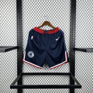Los Angeles Clippers Team Basketball Shorts Blue 2025