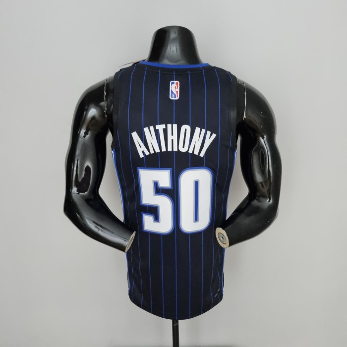 Anthony Orlando Magic 75th Anniversary Swingman Jersey Black - Image 2