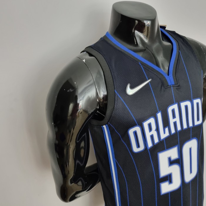 Anthony Orlando Magic 75th Anniversary Swingman Jersey Black - Image 4