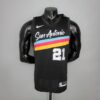 Tim Duncan San Antonio Spurs City Edition Swingman Jersey Black