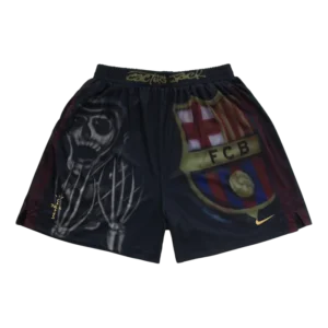 Barcelona X TRAVIS SCOTT Limited Edition SKELETON SHORTS