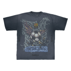 Barcelona X TRAVIS SCOTT Limited Edition WASHED SPRAY LOGO TEE