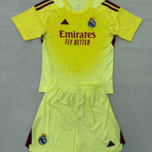 Copy Real Madrid Goalkeeper Kids Suit 25/26