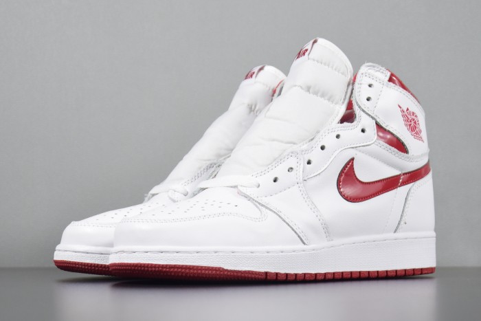 Air Jordan 1 Retro High Og Red Metallic 575441-103 - Image 4