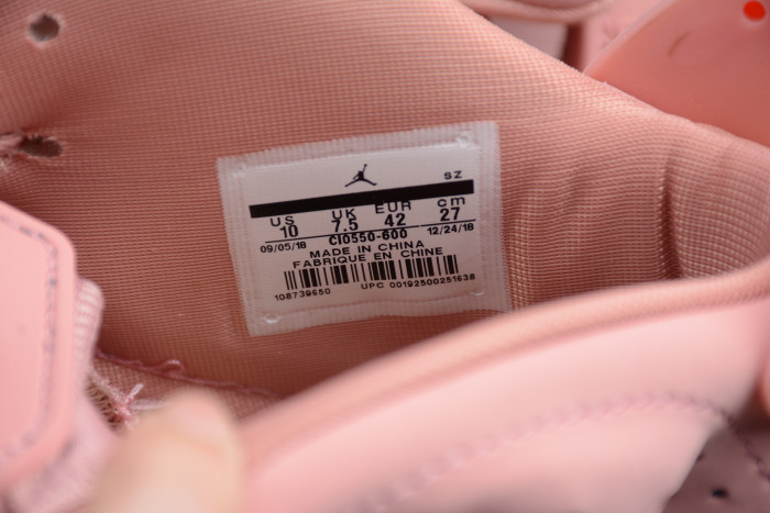 Air Jordan 6 Retro NRG Aleali May Pink Red CI0550-600 - Image 2