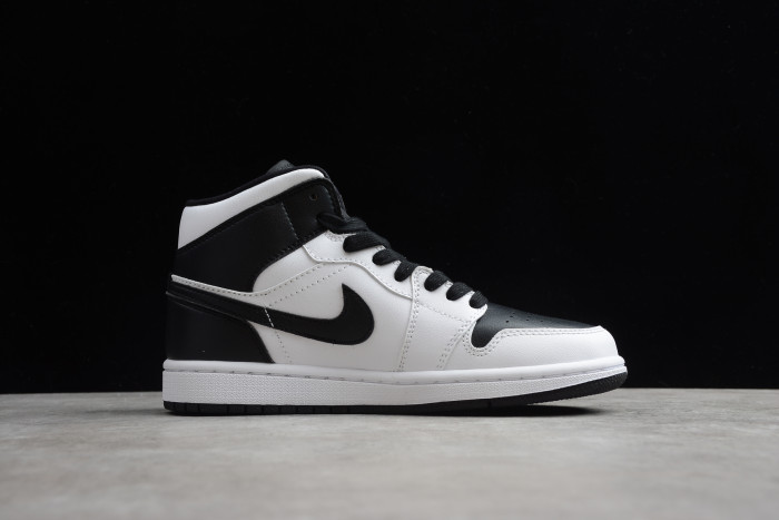 Air Jordan 1 Mid White Red Black BQ6472-101 - Image 3