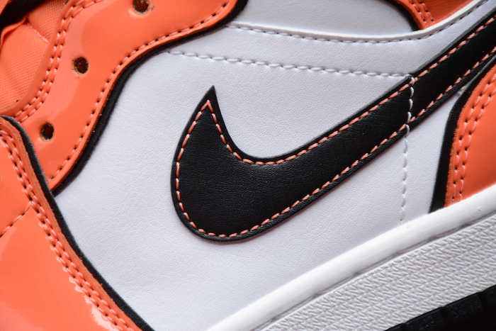 Air Jordan 1 Mid SE `Turf Orange` DD6834-802 - Image 12