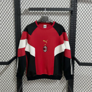 AC Milan Hoodless Sweatshirt TrainingJersey 25/26