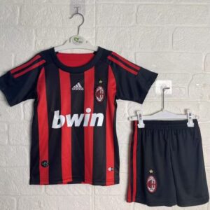 AC Milan Home Retro Kids Suit 2008/09