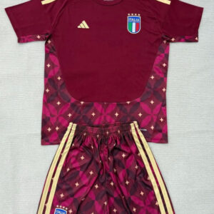 Italy 2026 World Cup Home Goalkeeper Kids Suit