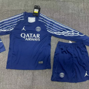 Paris Saint Germain Fourth Long Sleeve Kids Suit 24/25