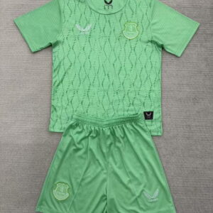 Everton Green Goalkeeper Kids Suit 25/26