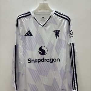 Manchester United Man Away Long Sleeve Jersey 25/26
