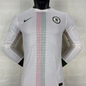 Chelsea Away Player Long Sleeve Jersey 25/26