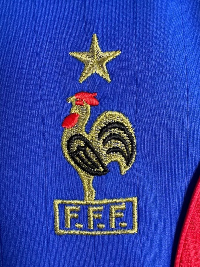France Home Retro Jersey 2006/07 - Image 4