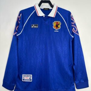 Japan Home Retro Long Sleeve Jersey 1998