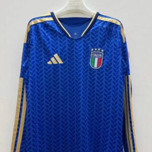Italy 2026 World Cup Home Long Sleeve Men Jersey