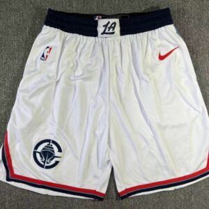 LA Clippers Shorts Statement Edition White 24/25