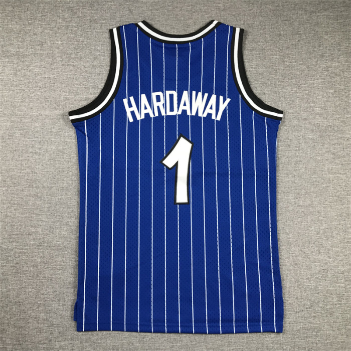 Orlando Magic Kids Jersey Blue Stripes Reprint Edition 03/04 NO.1 HARDAWAY - Image 2
