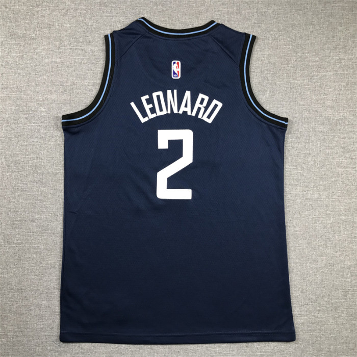 Nile Clippers Kids Jersey Blue City Edition 23/24 NO.2 LEONARO - Image 2
