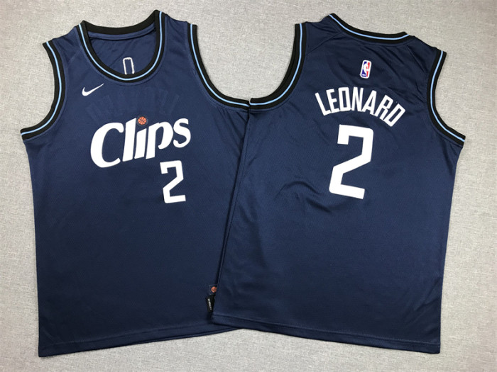 Nile Clippers Kids Jersey Blue City Edition 23/24 NO.2 LEONARO - Image 3