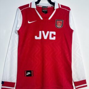 Arsenal Home Long Sleeve Retro Jersey 1996/97