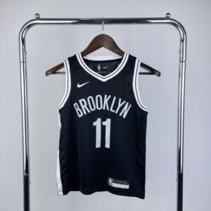 Brooklyn Nets Kids Jersey Black Icon Edition No.11 IRVING