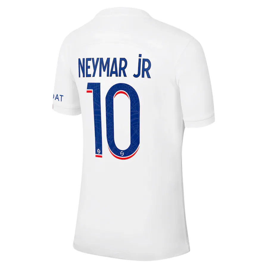PSG 第三体育场球衣 2022-23（印有Neymar Jr 10 字样）
